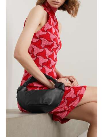 BOTTEGA VENETA Mini knotted leather tote