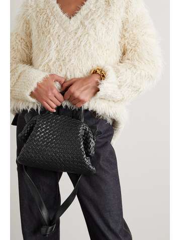 BOTTEGA VENETA The Handle small intrecciato leather tote