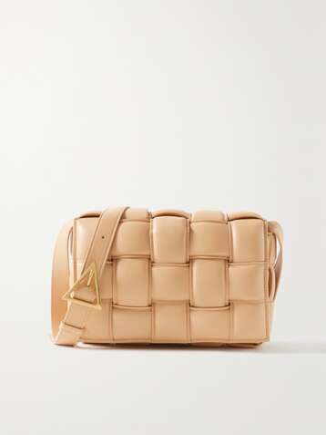 BOTTEGA VENETA Cassette padded intrecciato leather shoulder bag