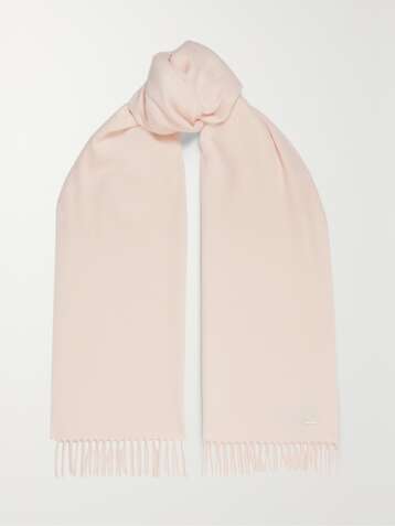 LORO PIANA Unita fringed cashmere scarf
