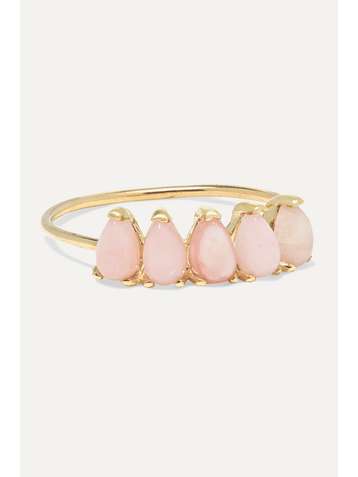LOREN STEWART Gold jade ring
