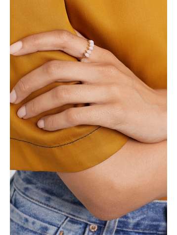 LOREN STEWART Gold jade ring