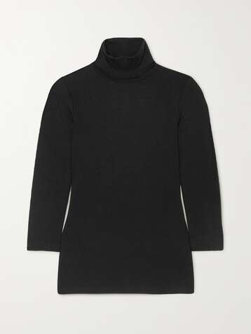 L'AGENCE Aja stretch-jersey turtleneck top