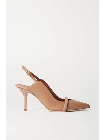 MALONE SOULIERS Marion 70 leather slingback pumps