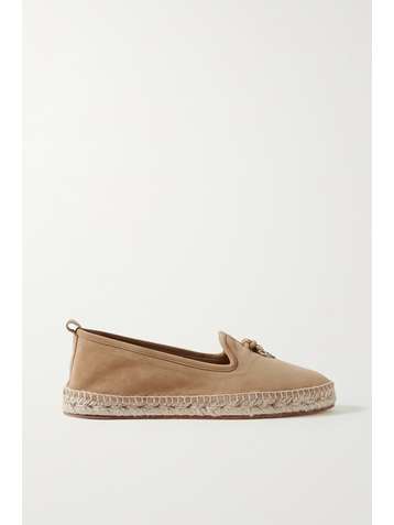 LORO PIANA Summer Charms suede espadrilles