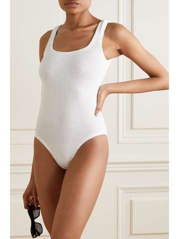 HUNZA G Seersucker swimsuit