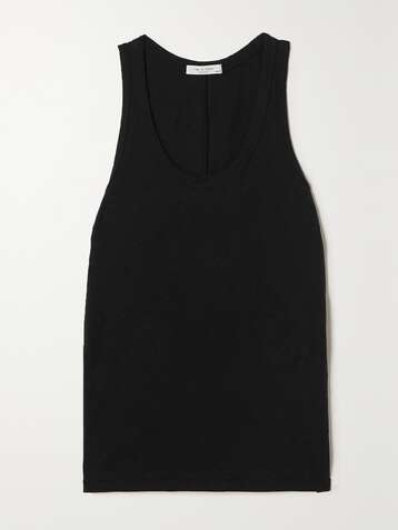 RAG & BONE Débardeur en jersey de coton flammé