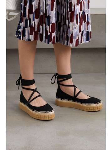 PRADA Canvas espadrilles