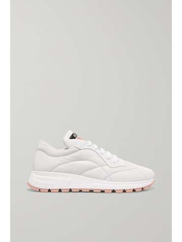 PRADA Mattress printed quilted leather sneakers