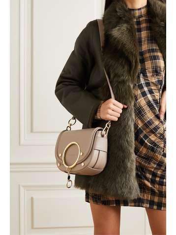 SEE BY CHLOÉ Mara embellished leather shoulder bag