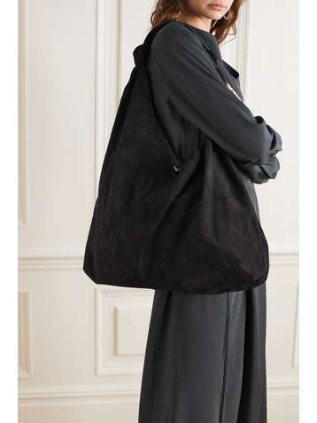 THE ROW Sac porté épaule en daim Bindle