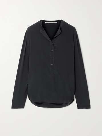 STELLA MCCARTNEY Eva silk crepe de chine blouse