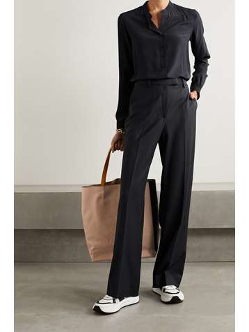 STELLA MCCARTNEY Eva silk crepe de chine blouse