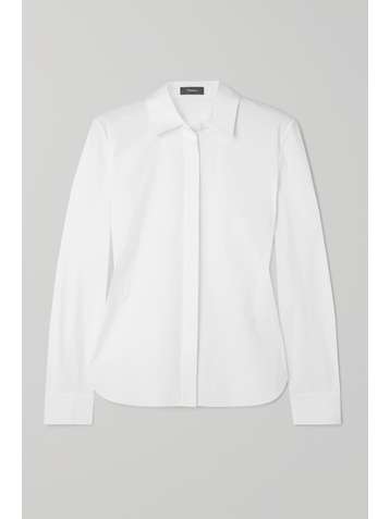 THEORY Cotton-blend shirt
