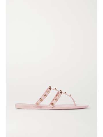 VALENTINO Valentino Garavani Rockstud rubber sandals