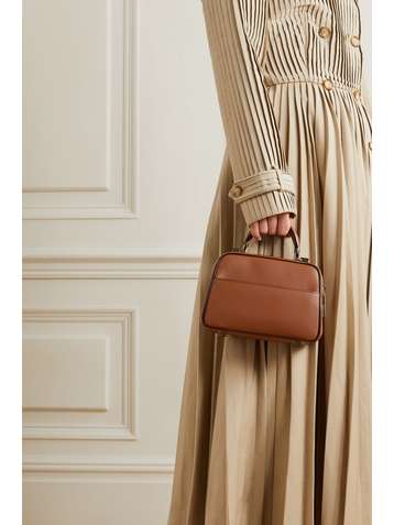 VALEXTRA Series S small leather tote
