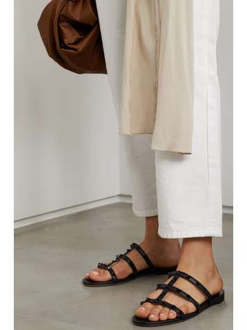 VALENTINO Valentino Garavani Rockstud leather sandals