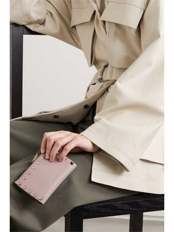 VALENTINO Valentino Garavani Rockstud leather wallet