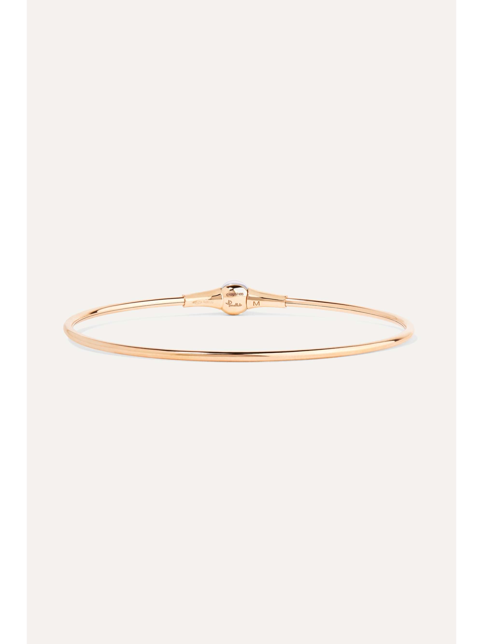 POMELLATO M'ama non M'ama 18-karat rose gold moonstone bracelet