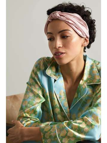 SLIP Knot silk headband