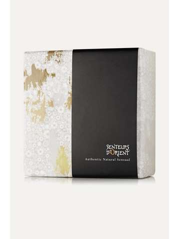 SENTEURS D'ORIENT + NET SUSTAIN Rose of Damascus Ma'amoul Soap with Marble Dish, 305g
