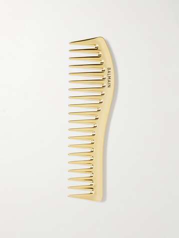 BALMAIN PARIS HAIR COUTURE Peigne en plaqué or