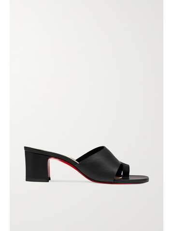 CHRISTIAN LOUBOUTIN Viberta 55 leather mules