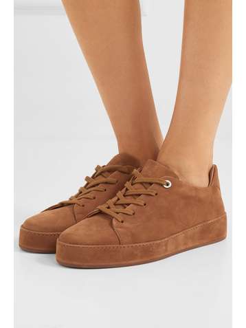 LORO PIANA Nuages suede sneakers