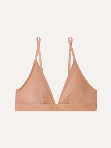 CALVIN KLEIN Soutien-gorge triangle à bonnets souples en jersey stretch