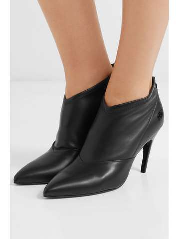 ROGER VIVIER Choc Real V leather ankle boots
