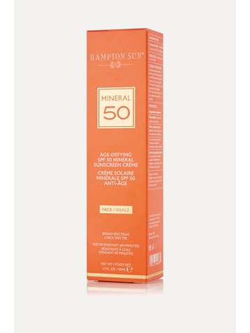 HAMPTON SUN SPF50 Age Defying Mineral for Face, 50ml