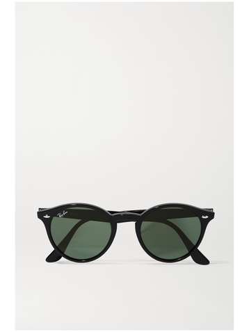 RAY-BAN Round-frame acetate sunglasses