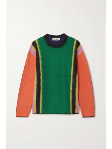 ZANKOV Dale oversized striped knitted sweater
