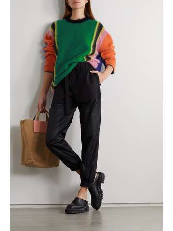 ZANKOV Dale oversized striped knitted sweater