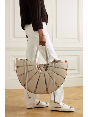BOTTEGA VENETA Basket large leather tote