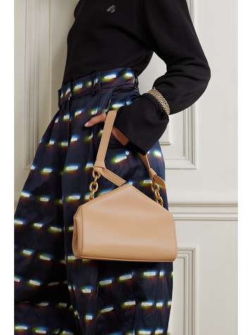 BOTTEGA VENETA A Triangle small leather shoulder bag