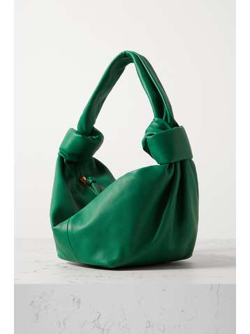 BOTTEGA VENETA Mini knotted leather tote