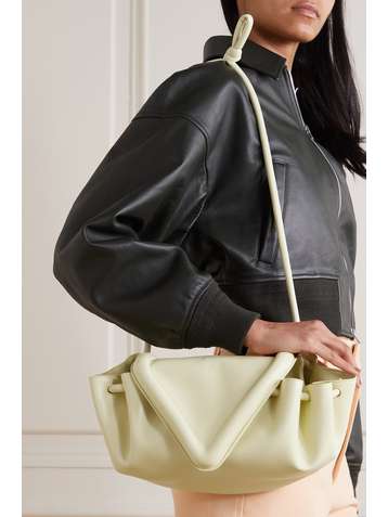 BOTTEGA VENETA Beak medium leather shoulder bag