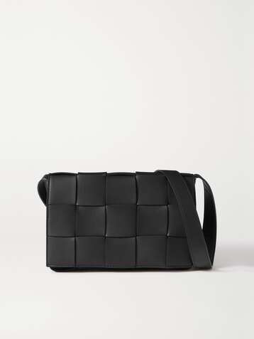 BOTTEGA VENETA Cassette intrecciato leather shoulder bag