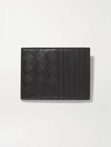 BOTTEGA VENETA Intrecciato leather cardholder