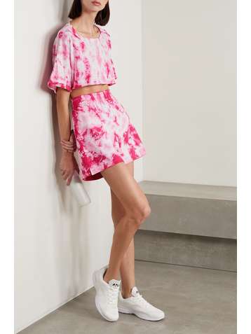 YEAR OF OURS Short en jersey de coton tie & dye x Lindsey Harrod