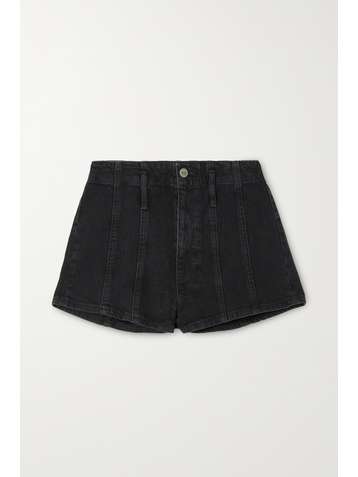 REFORMATION + NET SUSTAIN Eva organic denim shorts