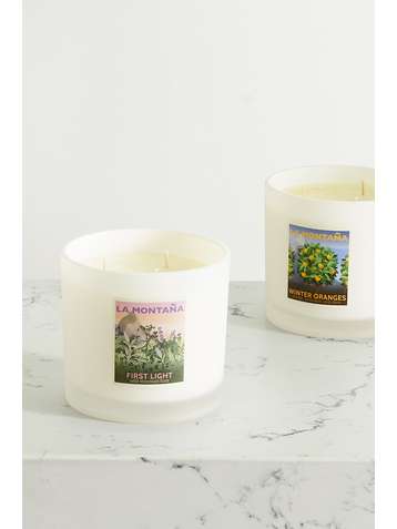 LA MONTAÑA First Light scented candle, 650g