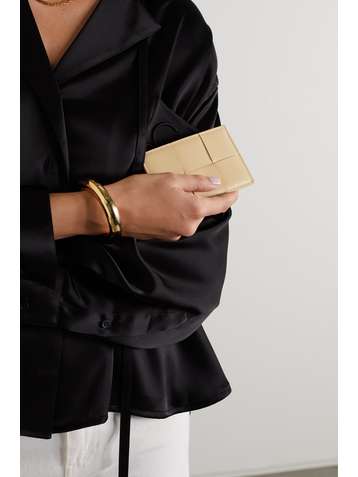 BOTTEGA VENETA Porte-cartes en cuir intrecciato Cassette