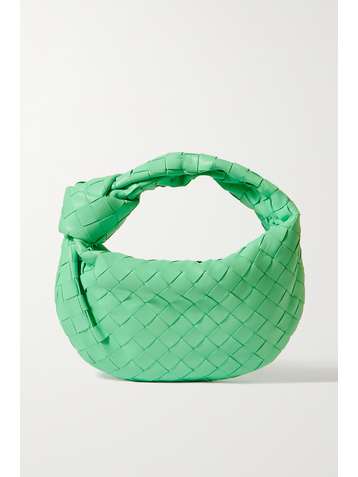 BOTTEGA VENETA Jodie mini knotted intrecciato leather tote