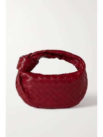 BOTTEGA VENETA Jodie mini knotted intrecciato leather tote