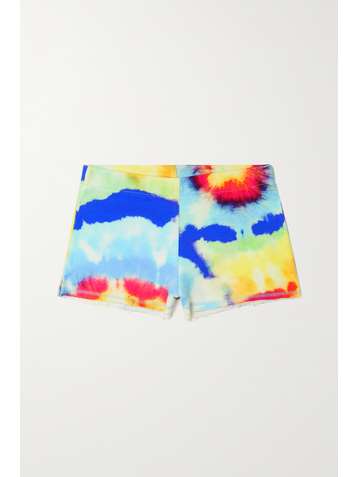 EYWASOULS MALIBU Short en jersey de coton biologique tie & dye effilé Lizzy