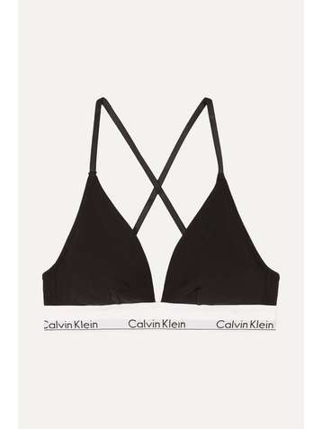 CALVIN KLEIN Brassière en coton mélangé stretch Modern Cotton