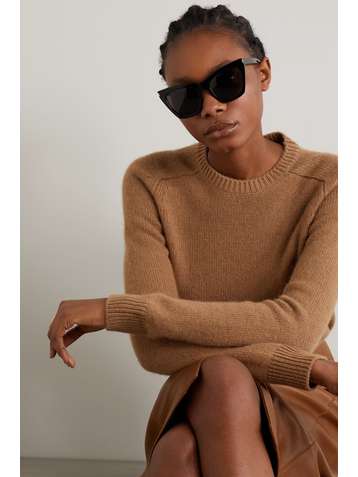 SAINT LAURENT Kate Sonnenbrille mit Cat-Eye-Rahmen aus Azetat