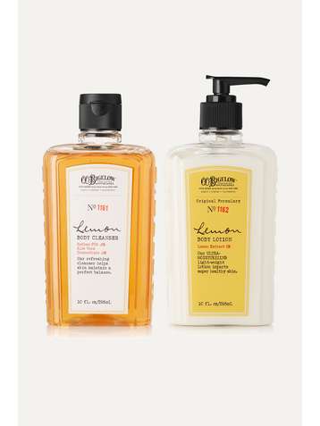 C.O. BIGELOW Lemon Body Lotion and Cleanser Set